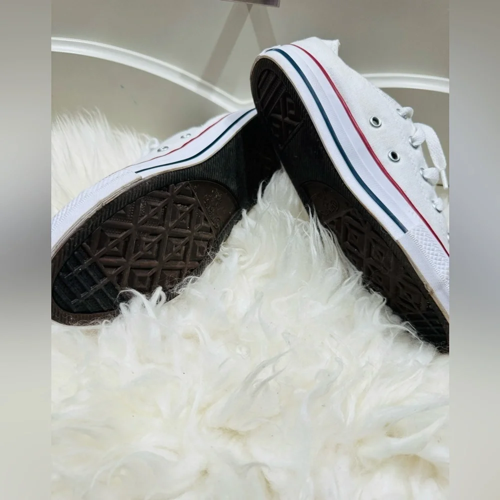 White Kids Converse Shoes